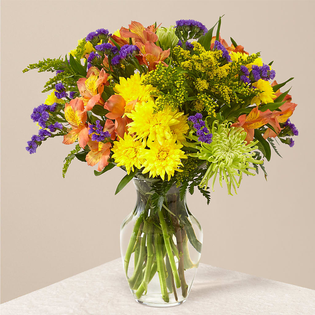 Marmalade Skies Bouquet – Discountflowershop.com, Tontitown AR