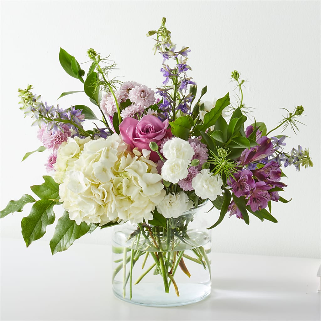 Violet Caress Bouquet – Discountflowershop.com, Tontitown AR