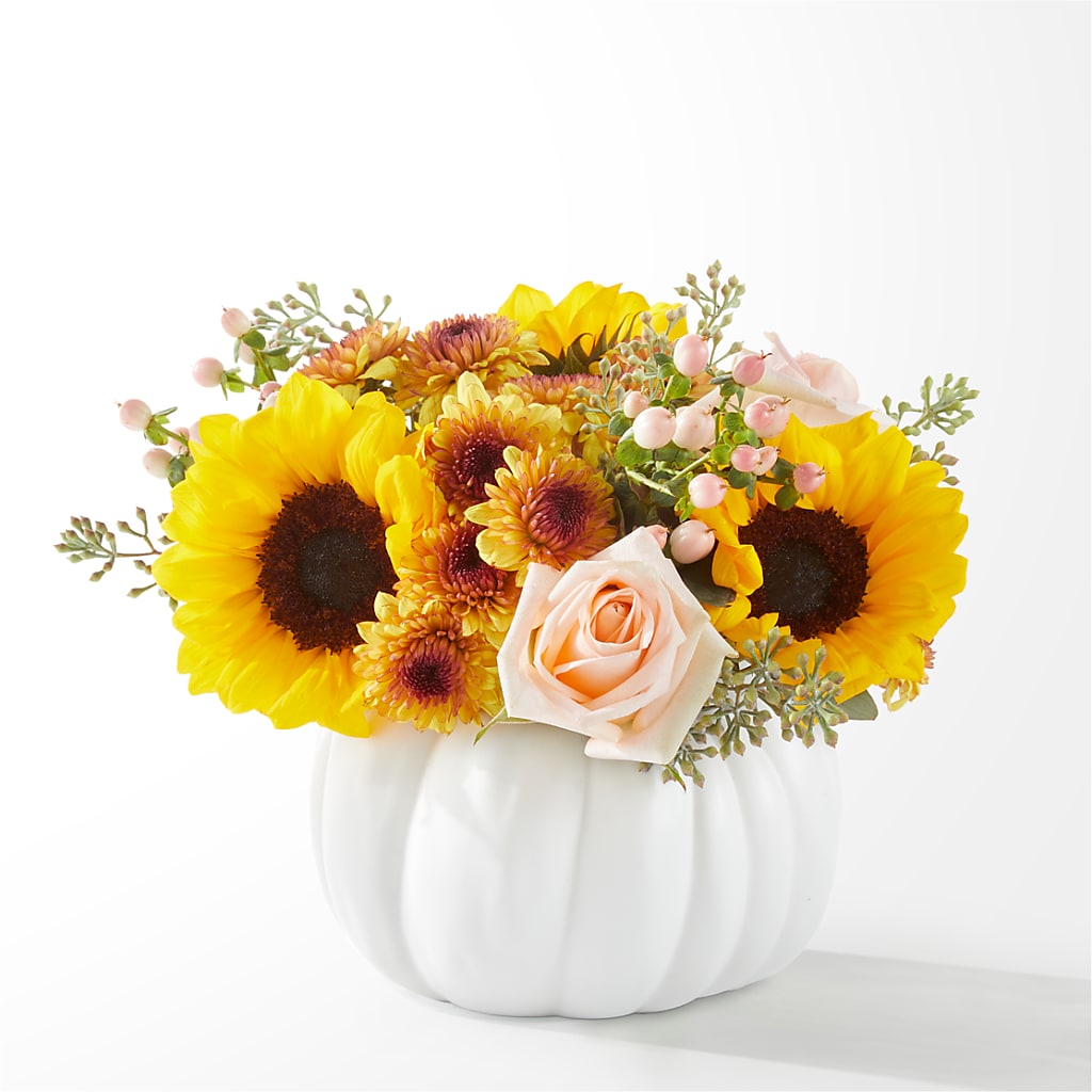 Pumpkin to Talk About Bouquet – Discountflowershop.com, Tontitown AR