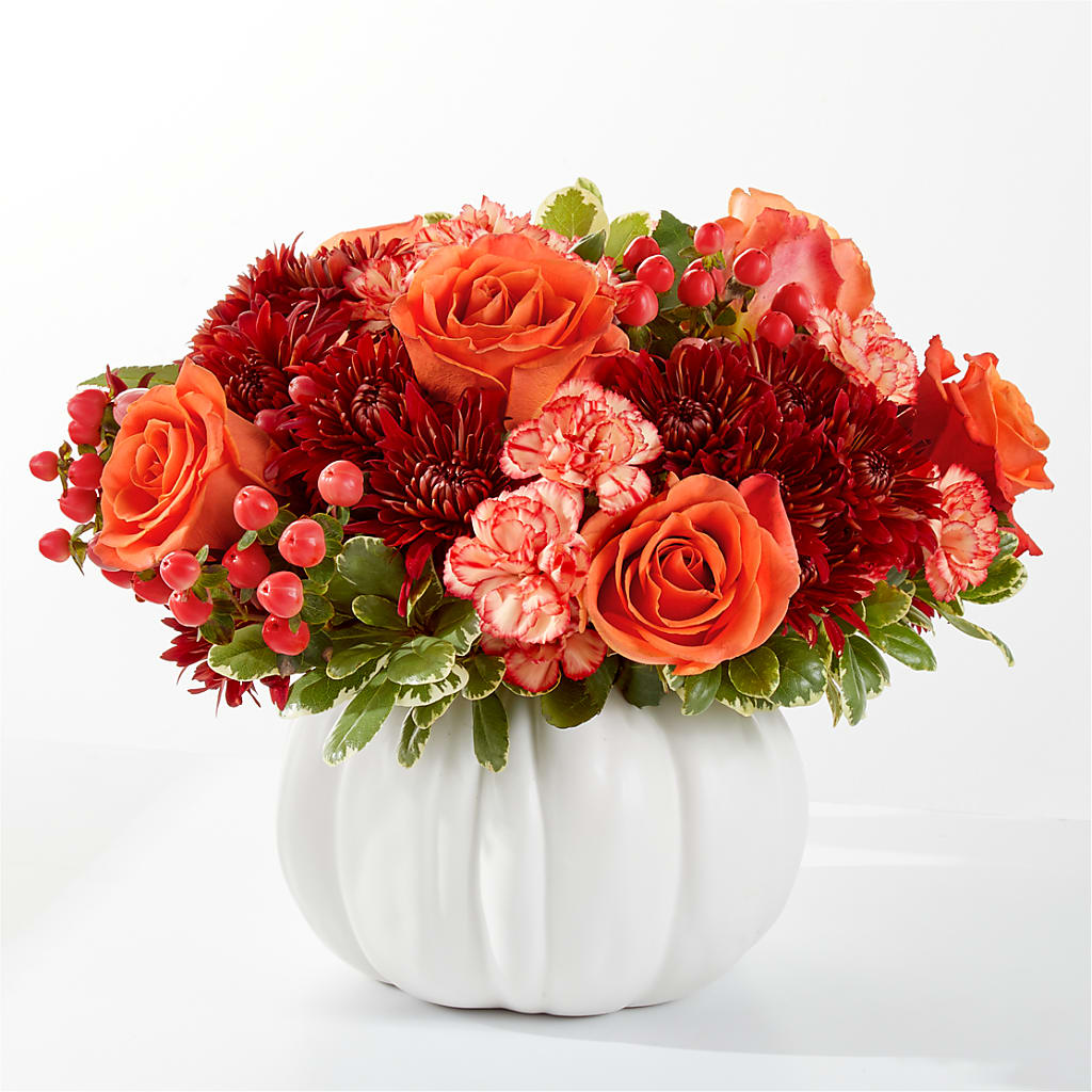 Autumn Air Pumpkin Bouquet – Discountflowershop.com, Tontitown AR