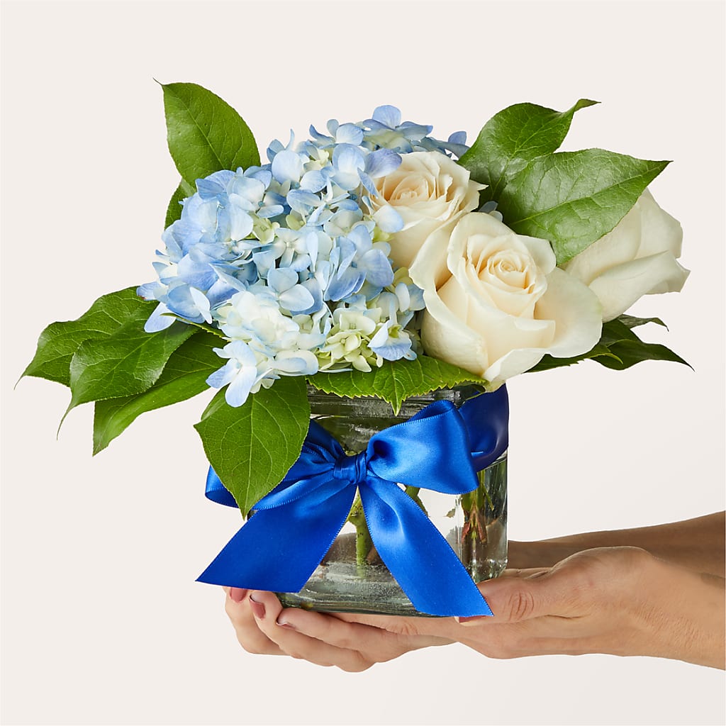 Sky Blue Delight Bouquet – Discountflowershop.com, Tontitown AR
