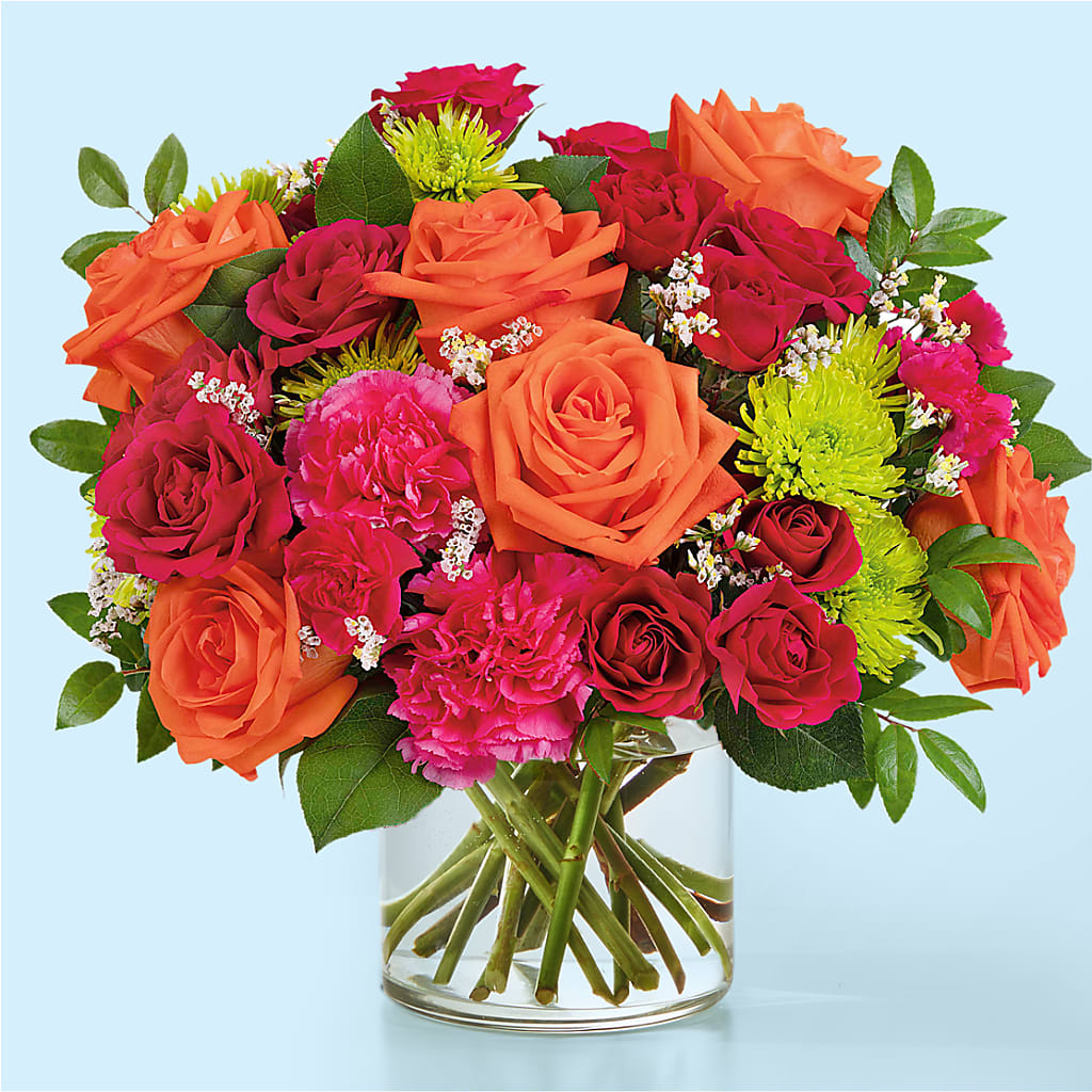 Colorful Carnival Bouquet – Discountflowershop.com, Tontitown AR
