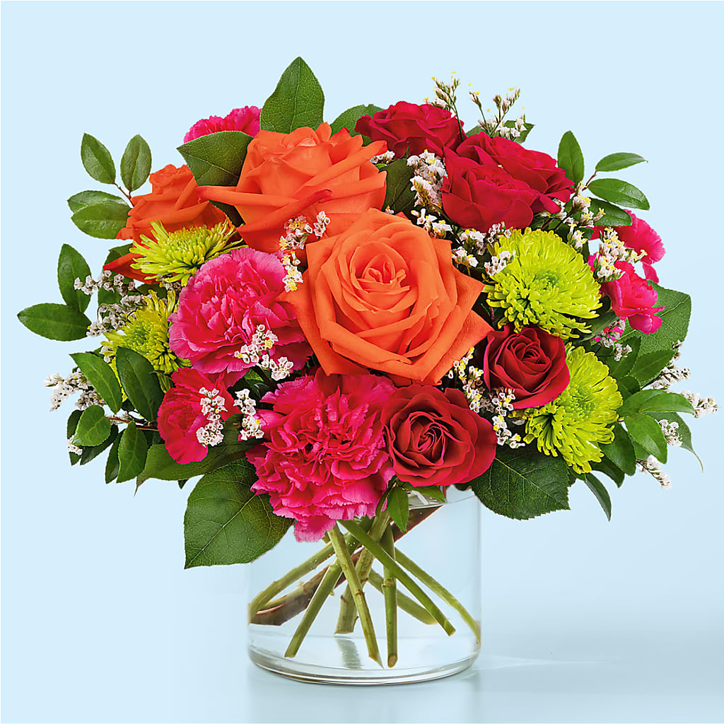 Colorful Carnival Bouquet – Discountflowershop.com, Tontitown AR