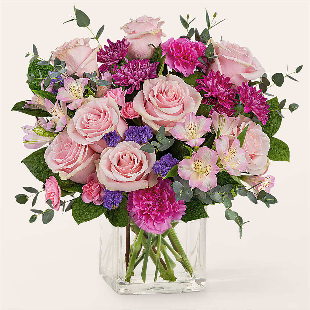 Rosy Radiance Bouquet – Discountflowershop.com, Tontitown AR