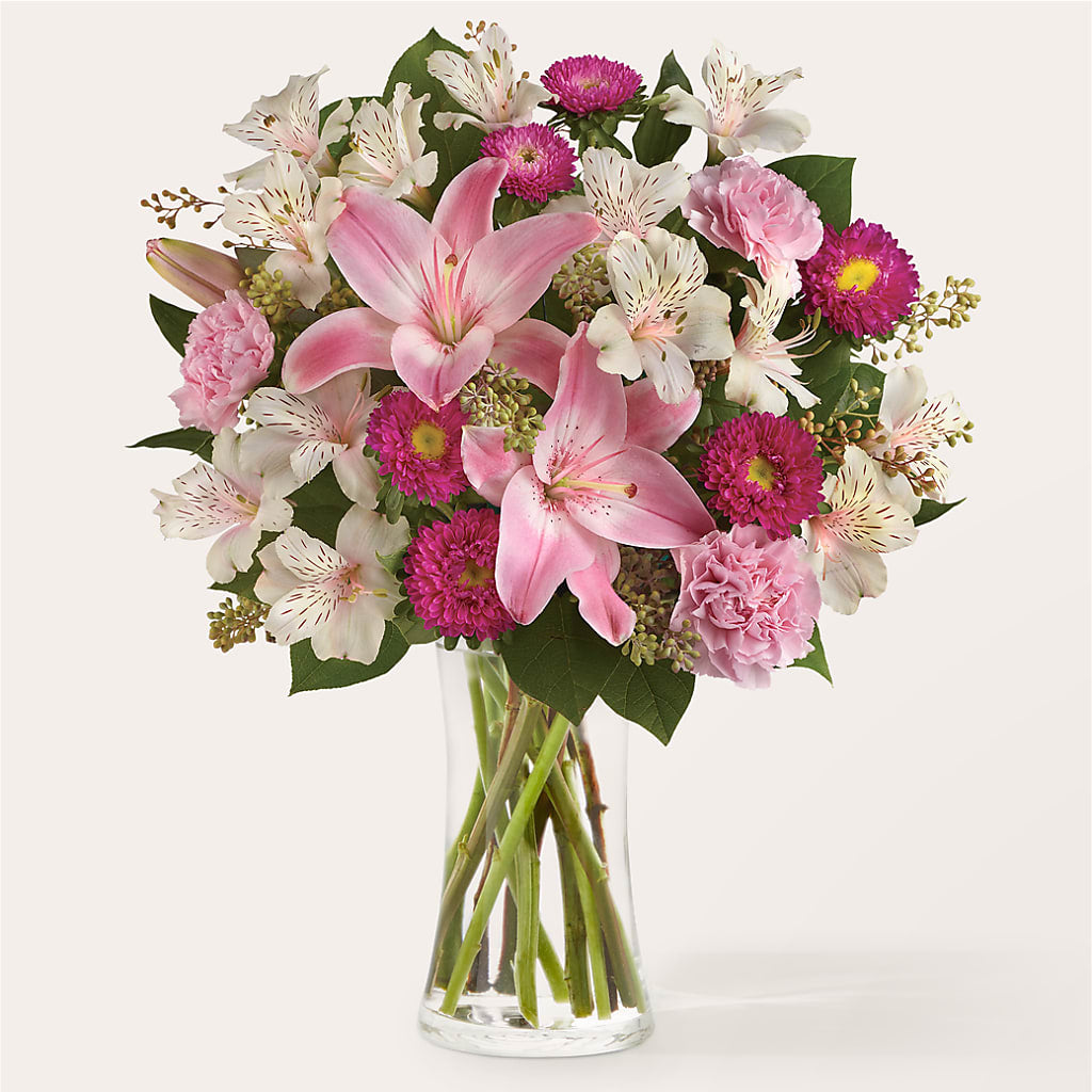 Feeling Fuchsia Bouquet – Discountflowershop.com, Tontitown AR