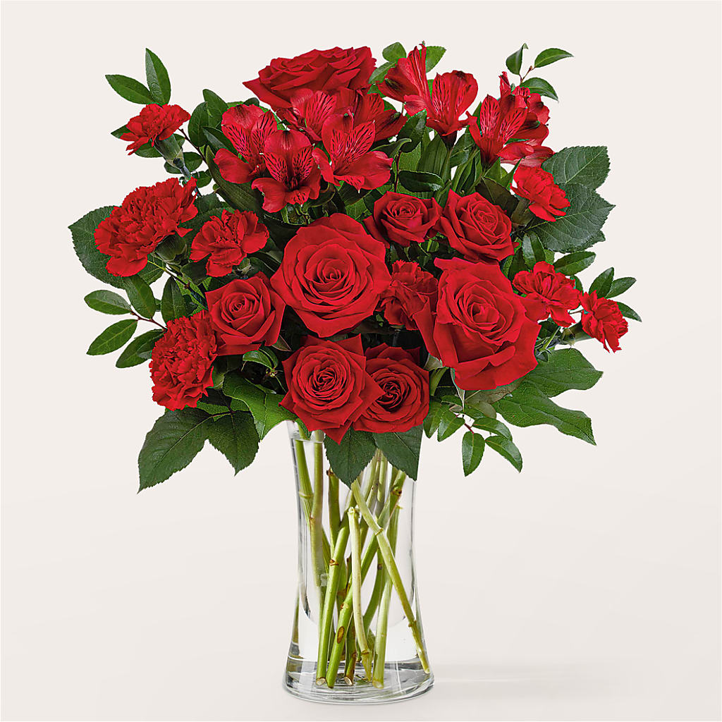 Brilliant Ruby Bouquet – Discountflowershop.com, Tontitown AR
