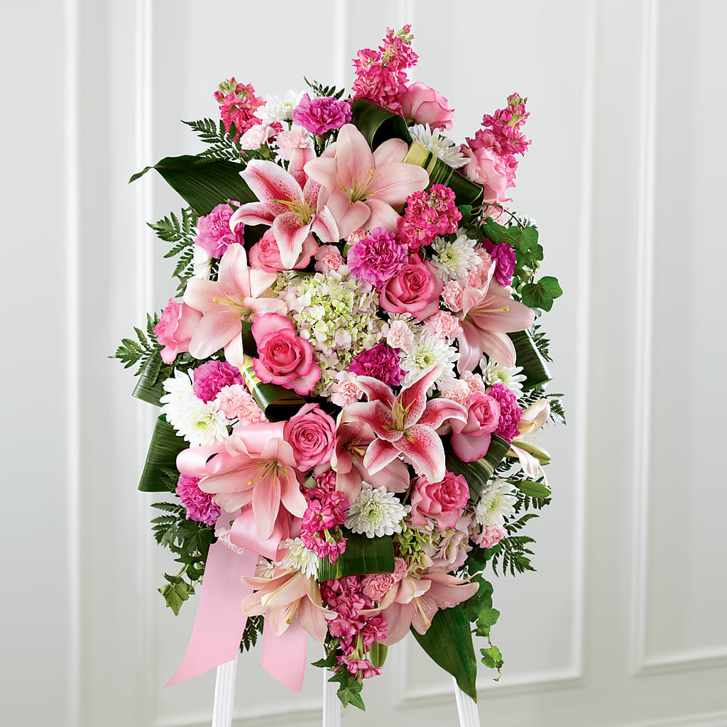 Comforting Standing Spray – Discountflowershop.com, Tontitown AR