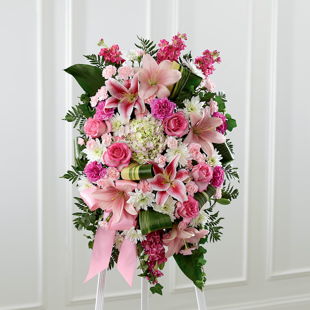 Comforting Standing Spray – Discountflowershop.com, Tontitown AR