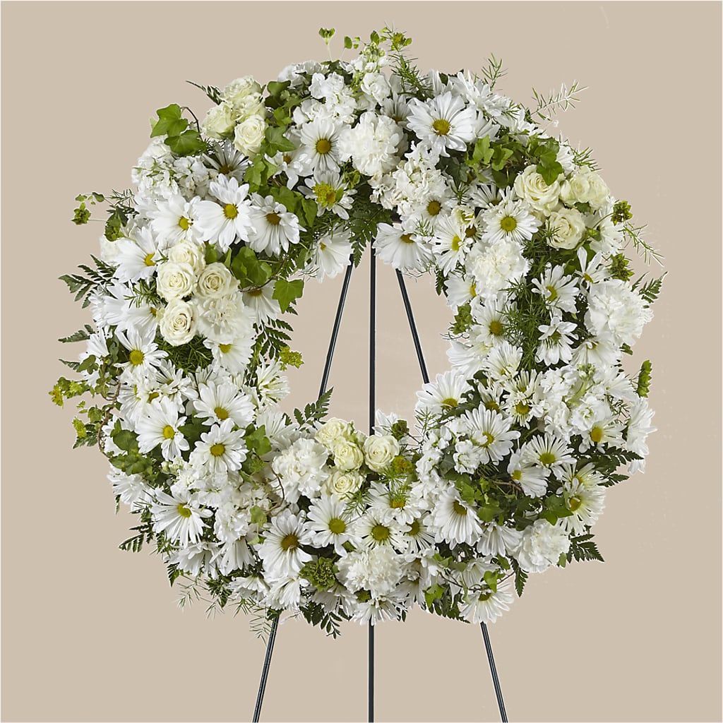 Faithful Wishes Wreath – Discountflowershop.com, Tontitown AR