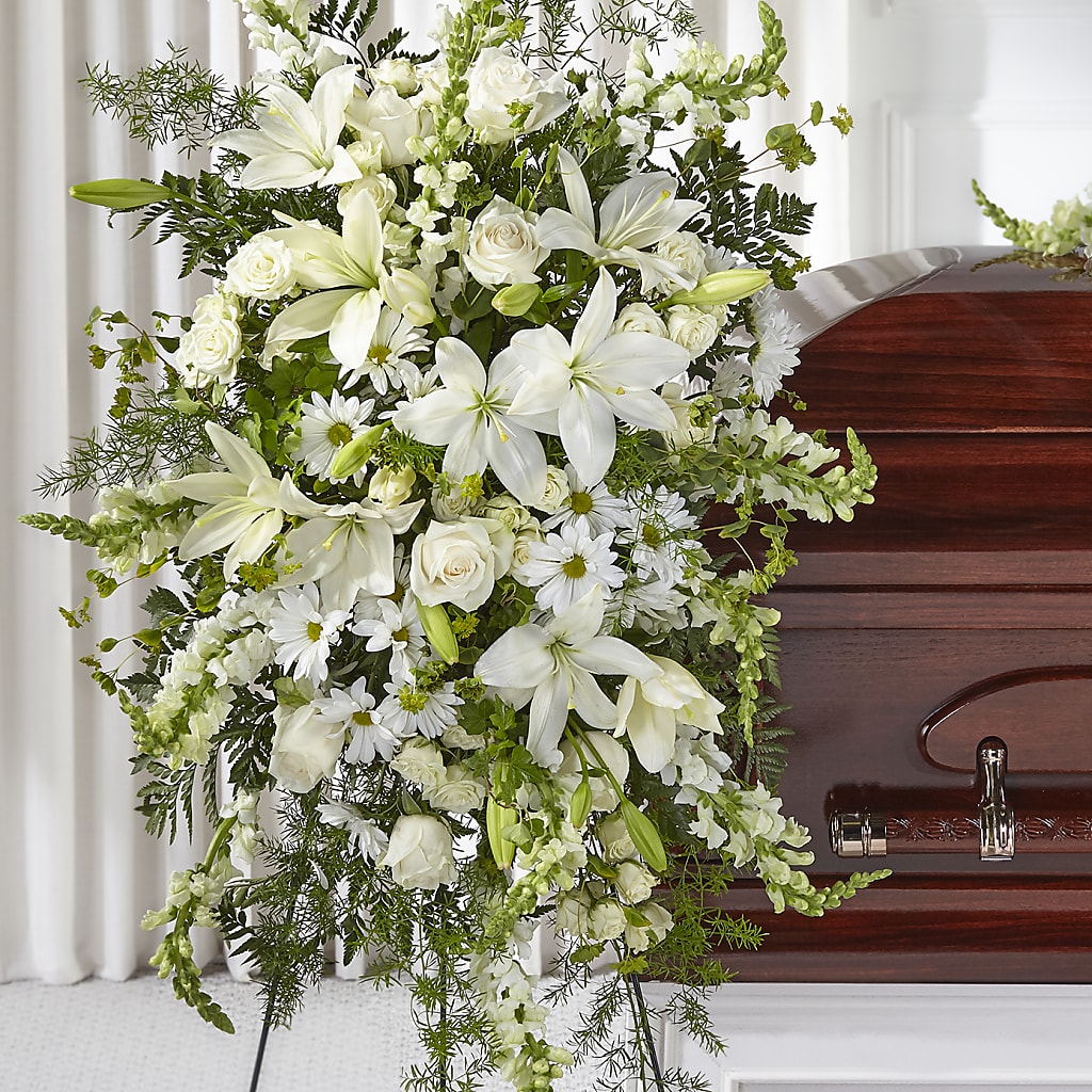 Loving Thoughts Standing Spray – Discountflowershop.com, Tontitown AR