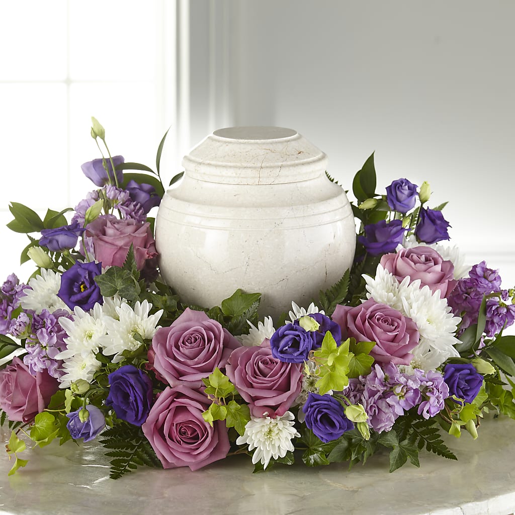 Blooming Sympathy Cremation Adornment – Discountflowershop.com, Tontitown AR