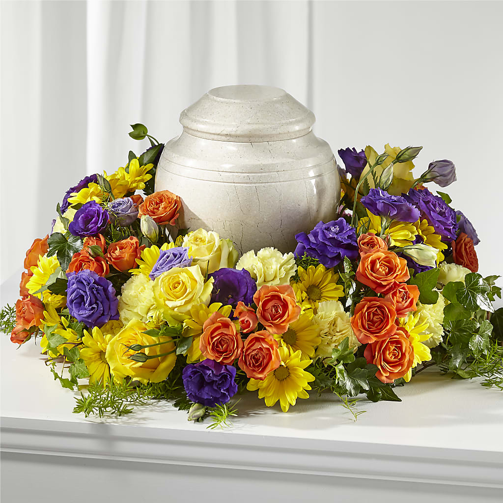 Blossoms of Remembrance Cremation Adornment – Discountflowershop.com, Tontitown AR