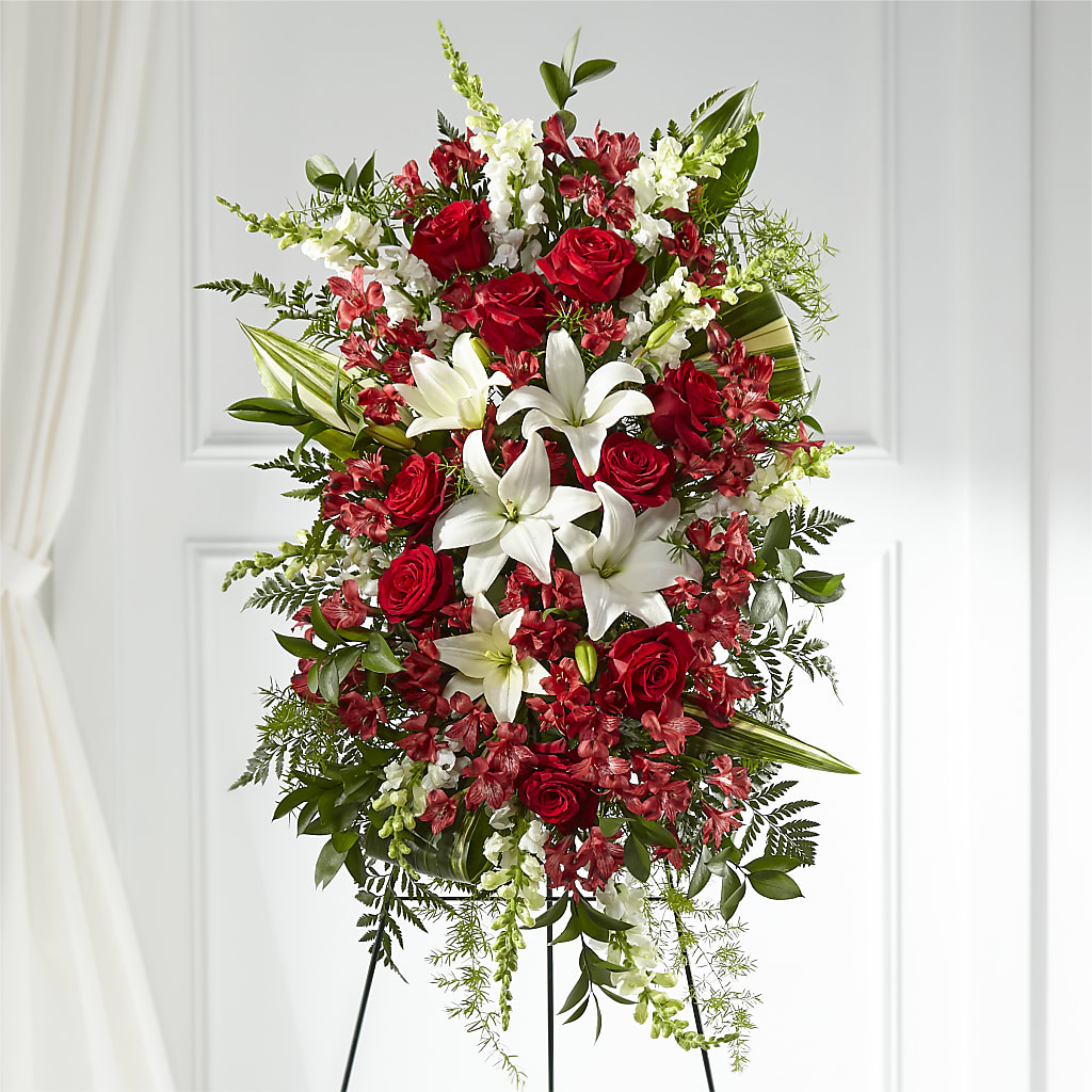 Everlasting Memory Standing Spray – Discountflowershop.com, Tontitown AR