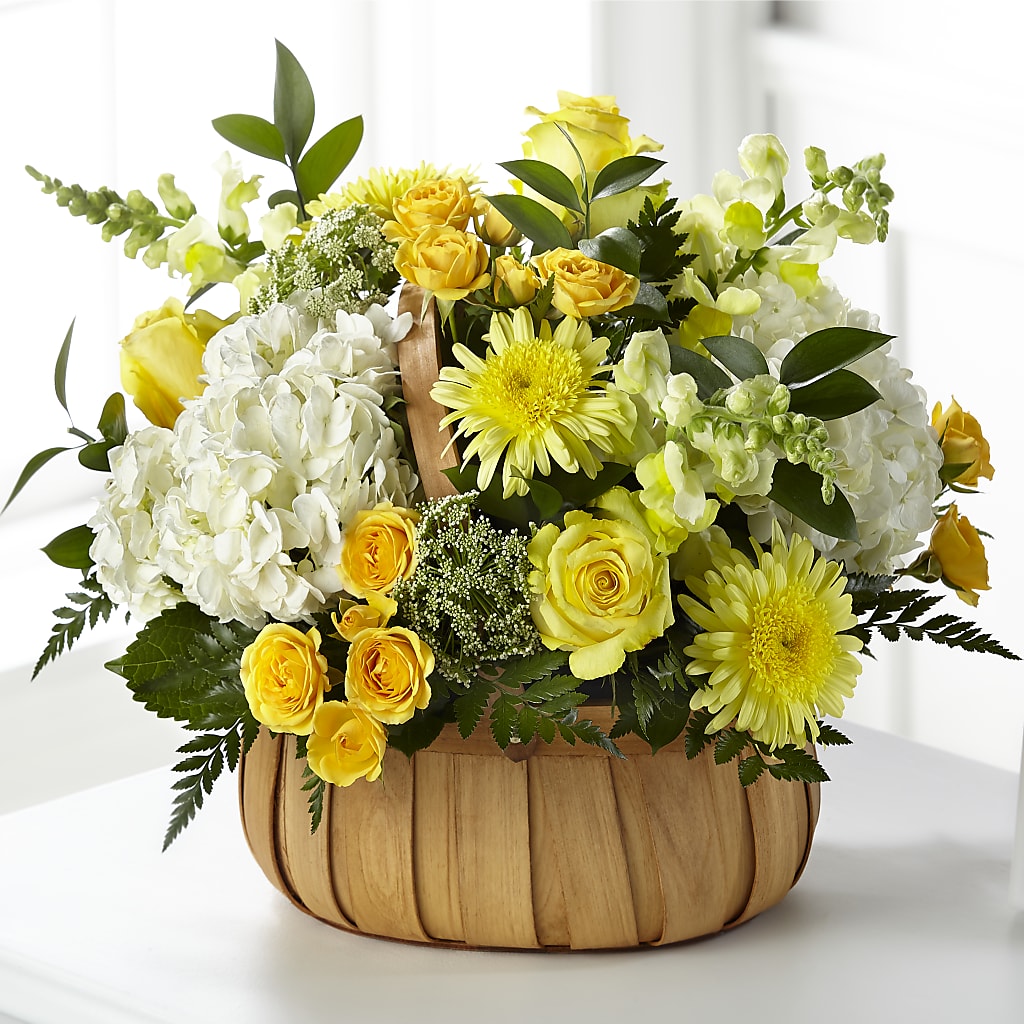 Rustic Remembrance Basket – Discountflowershop.com, Tontitown AR