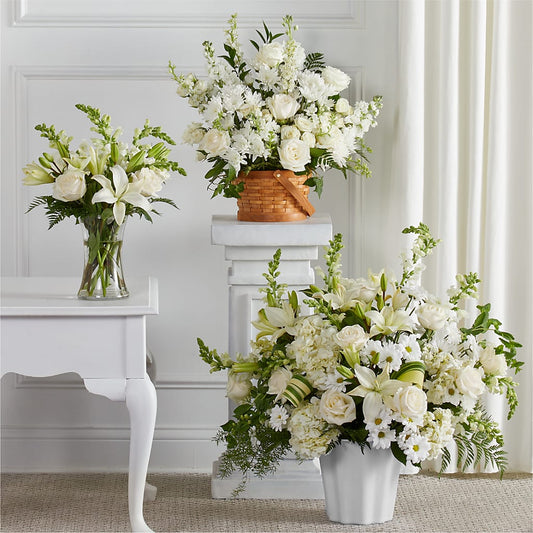 Sincerest Condolences Bundles – Discountflowershop.com, Tontitown AR