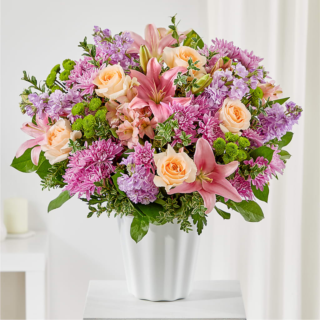 Supportive Embrace Tabletop Basket – Discountflowershop.com, Tontitown AR