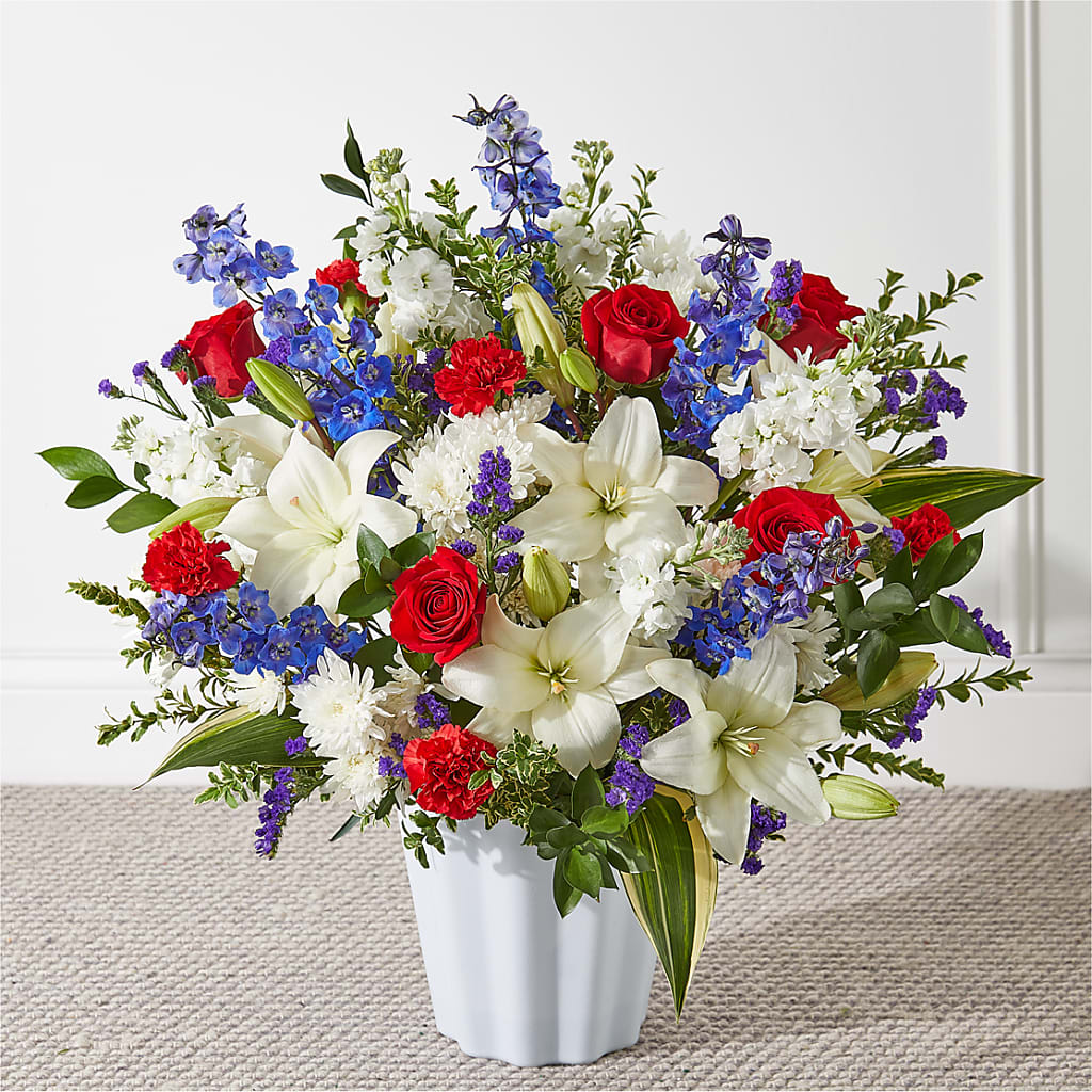 Consoled Floor Basket – Discountflowershop.com, Tontitown AR