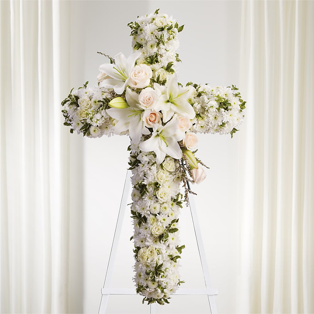 Spiritual Guidance Standing Spray – Discountflowershop.com, Tontitown AR