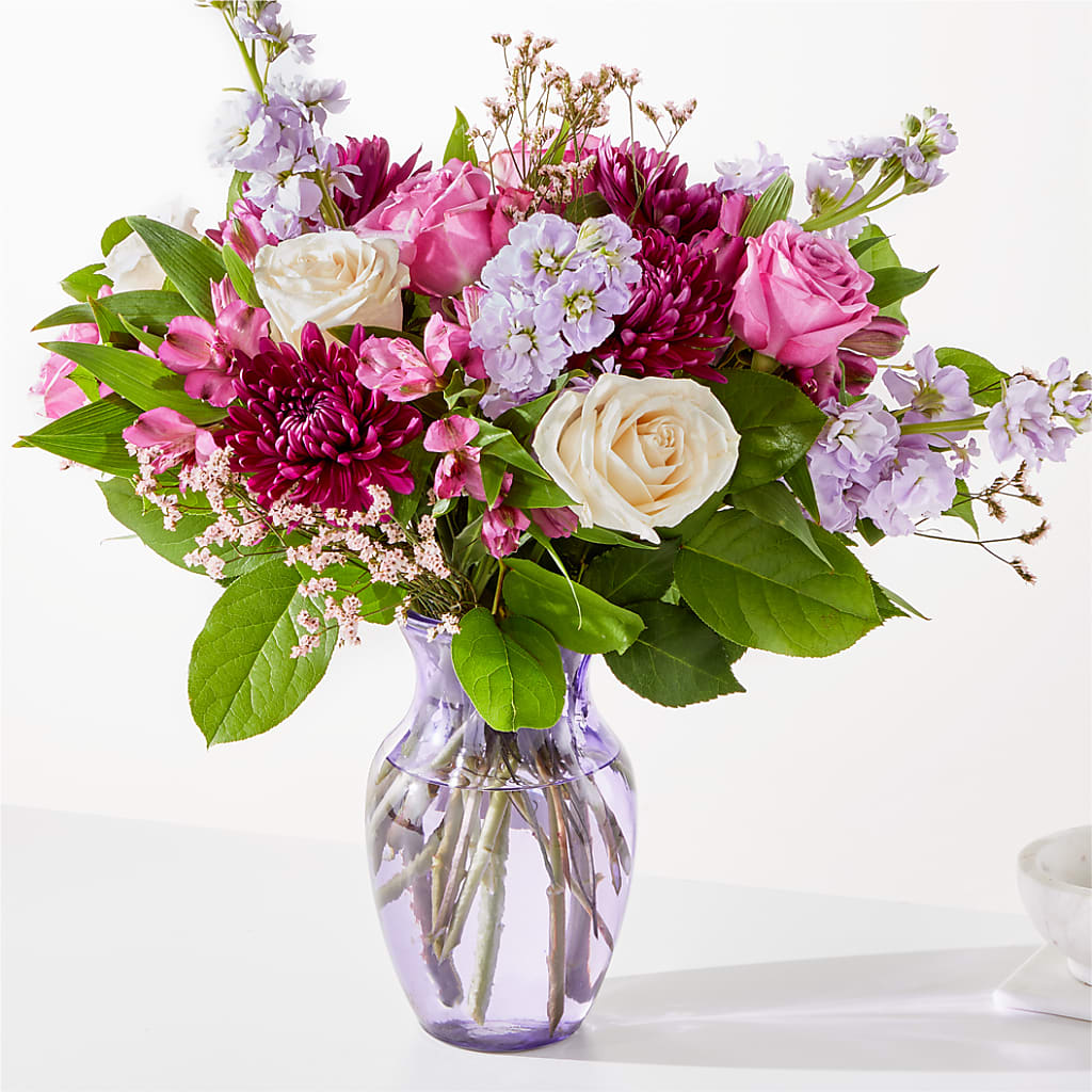 Amethyst Dreams Bouquet – Discountflowershop.com, Tontitown AR