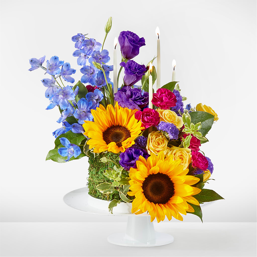 Star of the Day Floral Cake – Discountflowershop.com, Tontitown AR