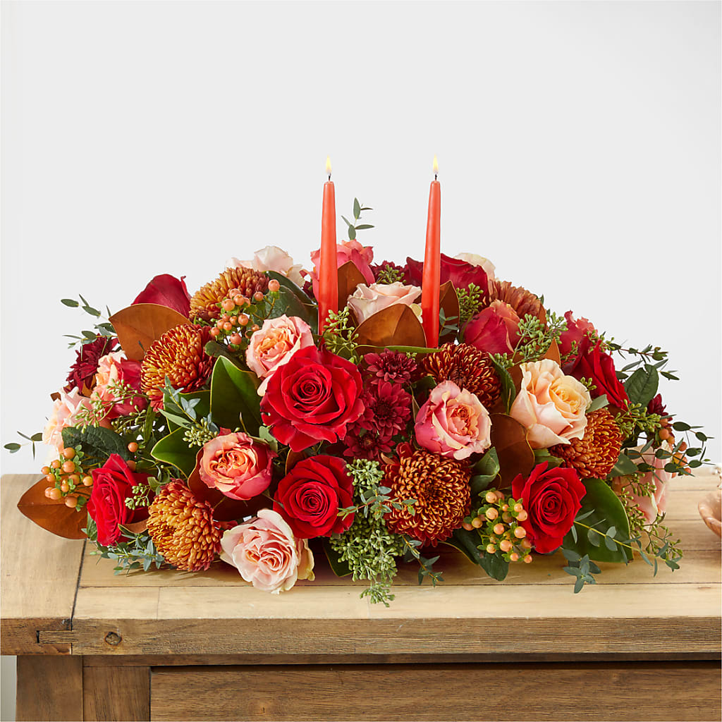 Gather Near Centerpiece – Discountflowershop.com, Tontitown AR