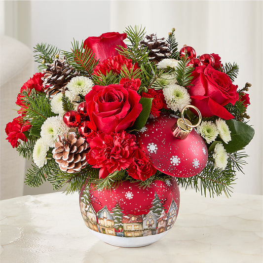Christmas Carols Ornament –  Discountflowershop.com, Tontitown AR