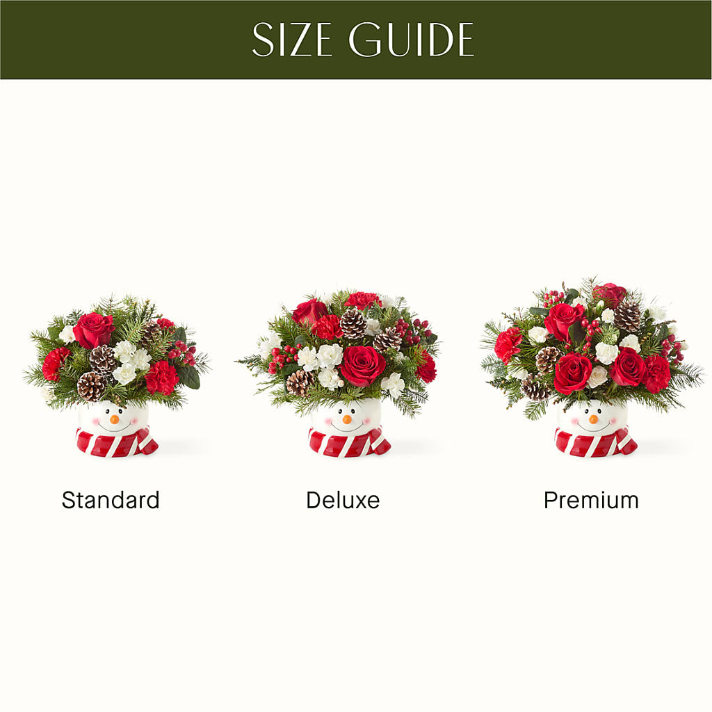 Jolly Snowman Bouquet –  Discountflowershop.com, Tontitown AR