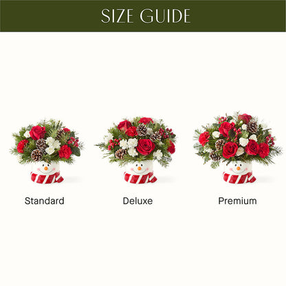 Jolly Snowman Bouquet –  Discountflowershop.com, Tontitown AR