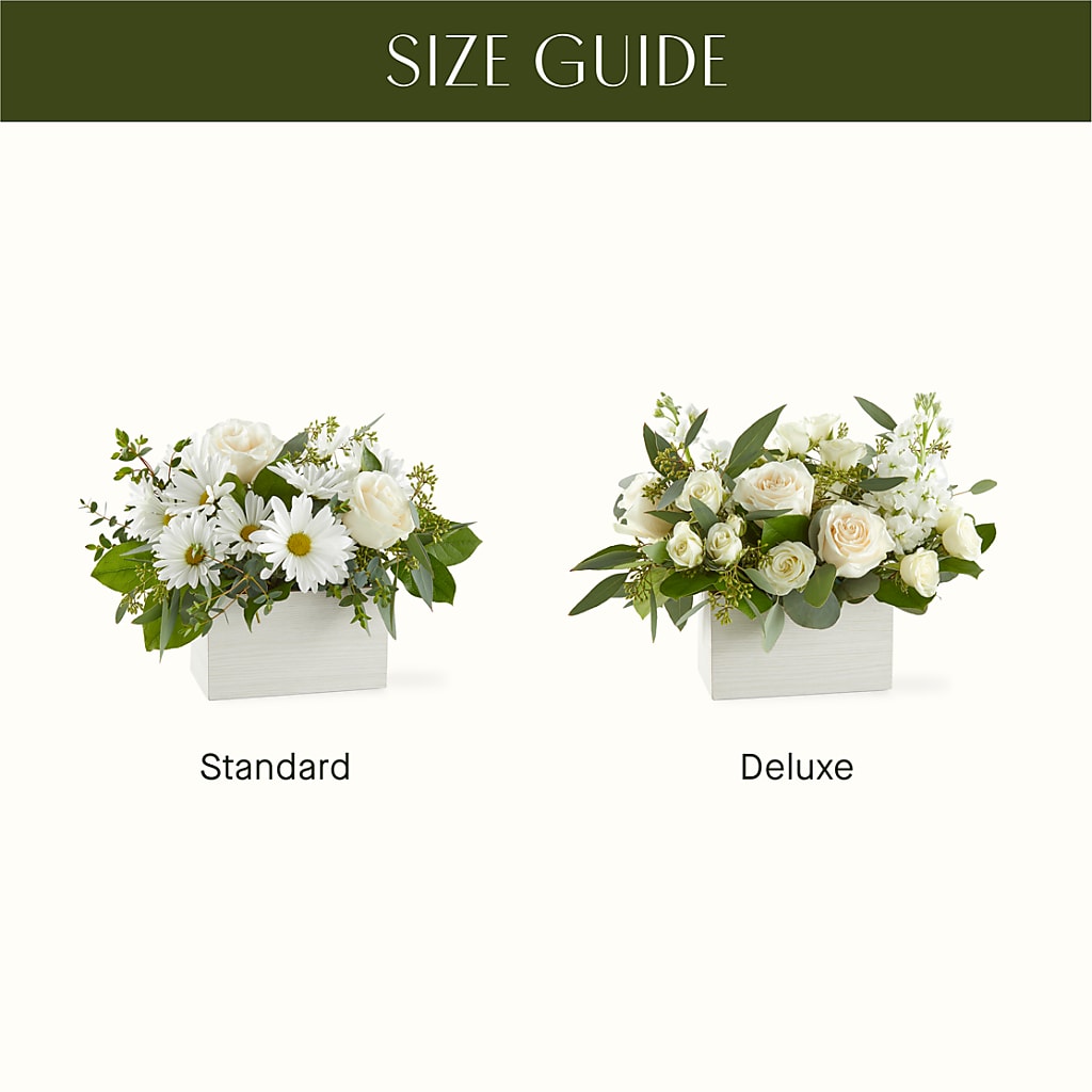Fresh Linen Box Bouquet –  Discountflowershop.com, Tontitown AR