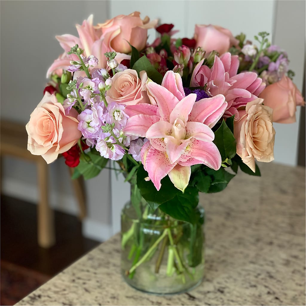 Romantique Bouquet –  Discountflowershop.com, Tontitown AR
