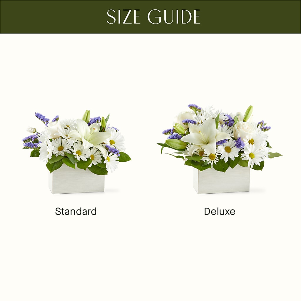 Beyond Blue Box Bouquet –  Discountflowershop.com, Tontitown AR