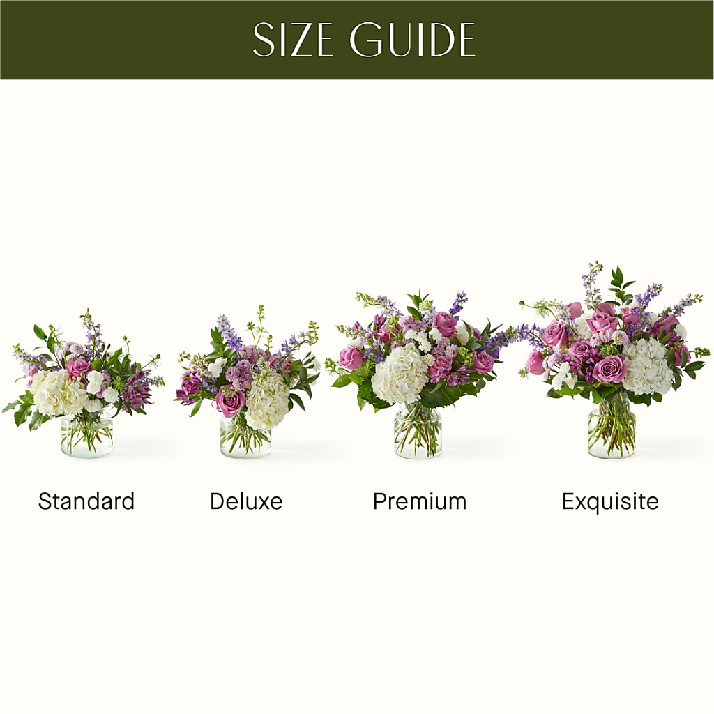 Violet Caress Bouquet –  Discountflowershop.com, Tontitown AR