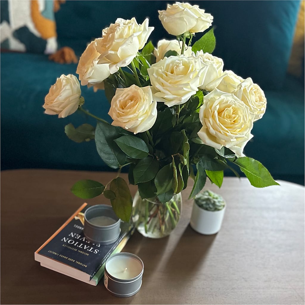 Long Stem Yellow Rose Bouquet –  Discountflowershop.com, Tontitown AR