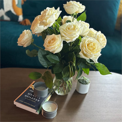 Long Stem Yellow Rose Bouquet –  Discountflowershop.com, Tontitown AR
