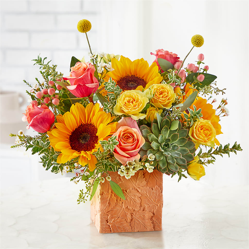 Sunflower Season Bouquet –  Discountflowershop.com, Tontitown AR