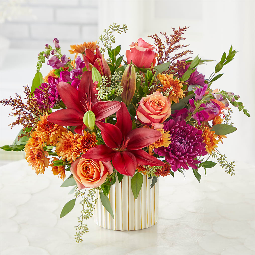 Burgundy Landscape Bouquet –  Discountflowershop.com, Tontitown AR
