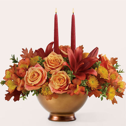 Harvest Table Centerpiece –  Discountflowershop.com, Tontitown AR