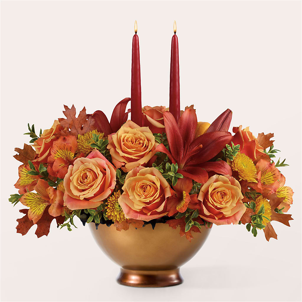 Harvest Table Centerpiece –  Discountflowershop.com, Tontitown AR