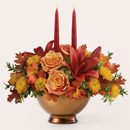 Harvest Table Centerpiece –  Discountflowershop.com, Tontitown AR