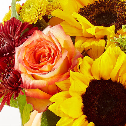 Golden Gourd Pumpkin Bouquet –  Discountflowershop.com, Tontitown AR