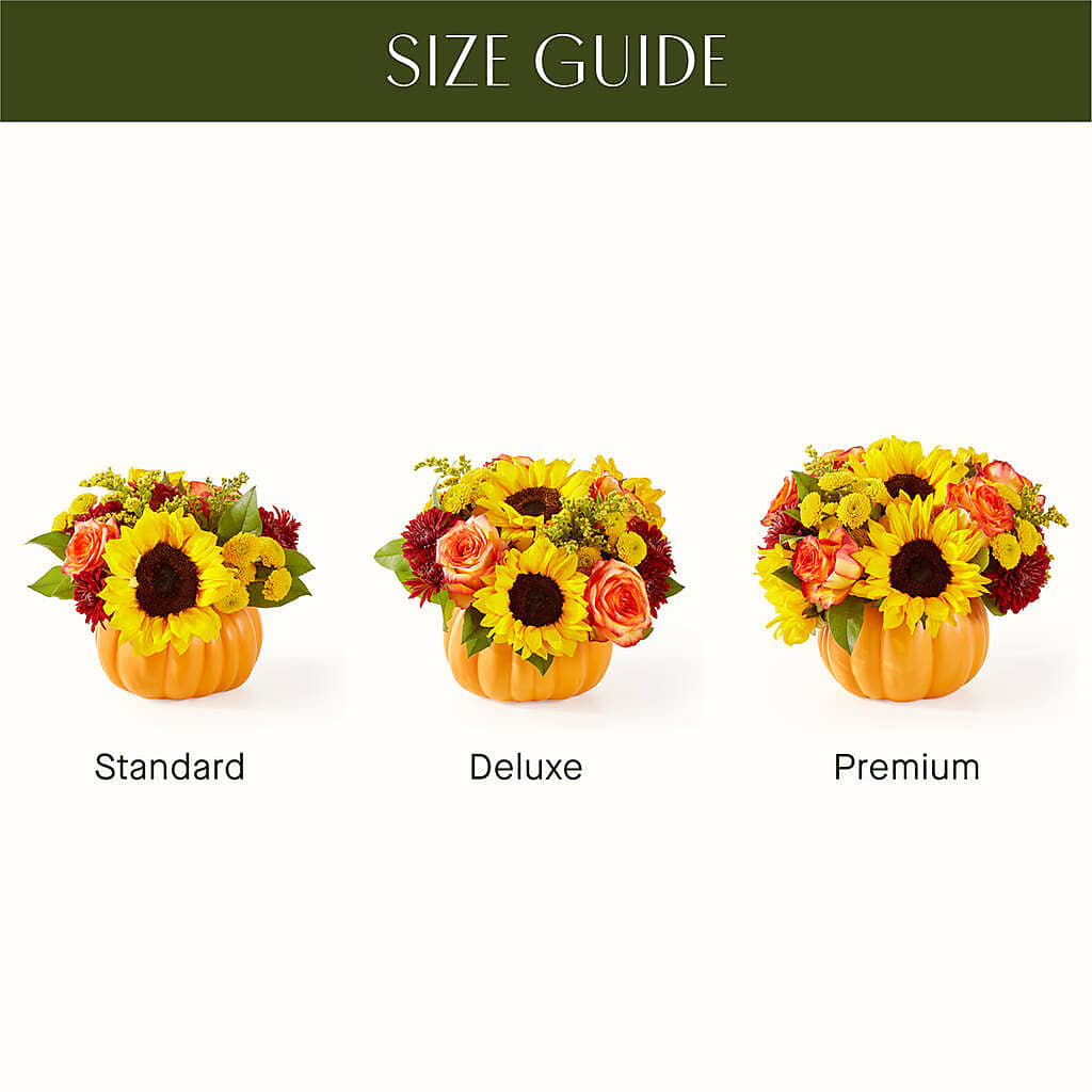 Golden Gourd Pumpkin Bouquet –  Discountflowershop.com, Tontitown AR
