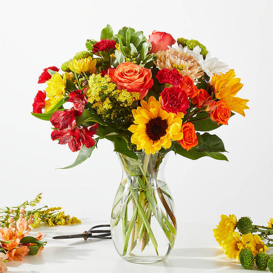 Fall Delight – A Florist Original –  Discountflowershop.com, Tontitown AR