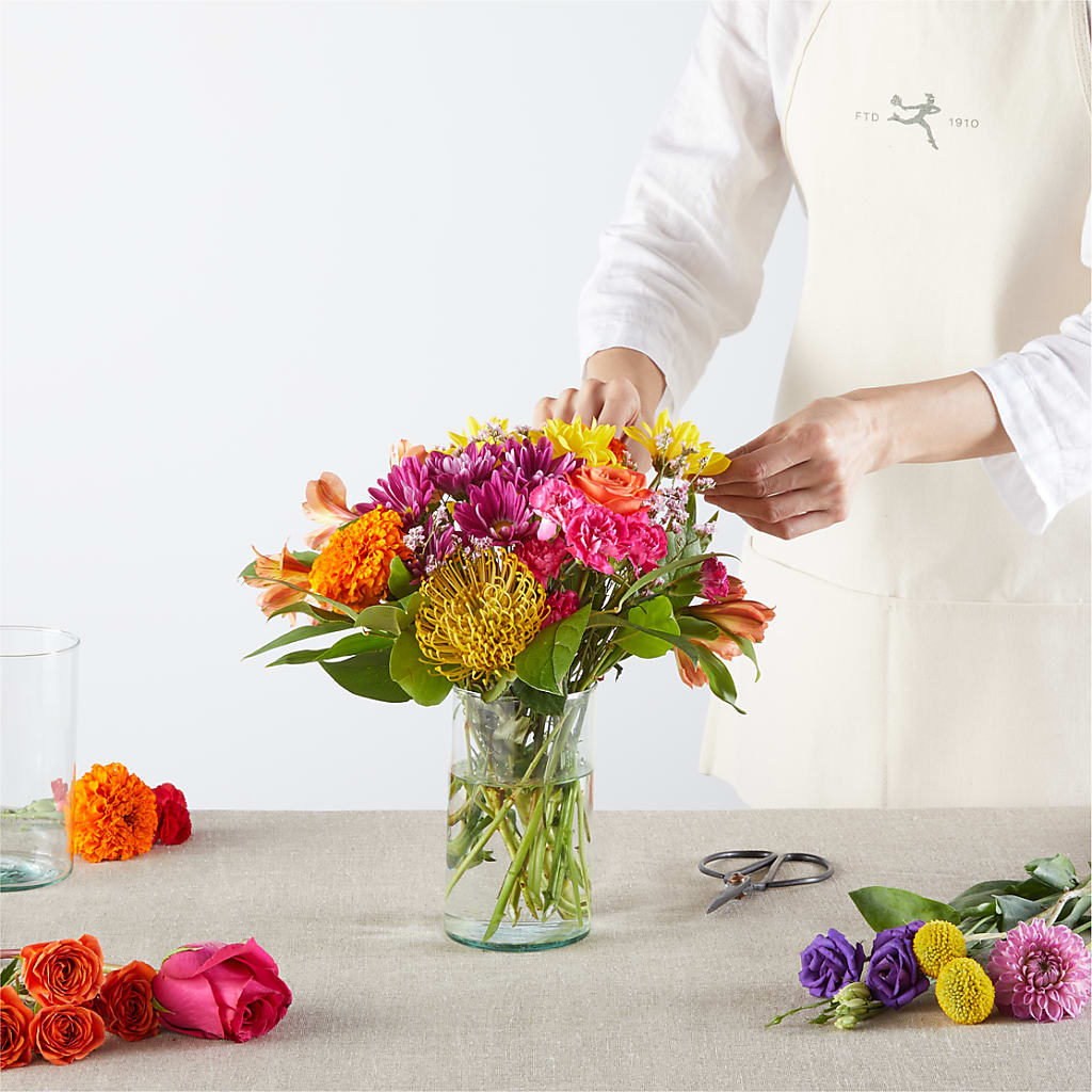 Feast of Color – A Florist Original –  Discountflowershop.com, Tontitown AR