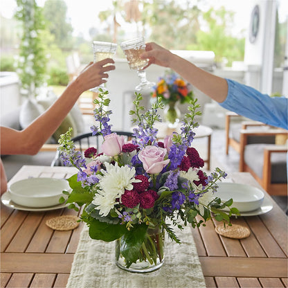 Violet Frost Bouquet –  Discountflowershop.com, Tontitown AR