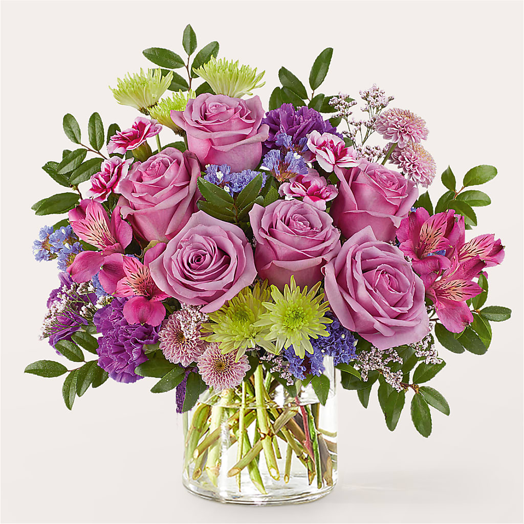 Glass Half Full Bouquet –  Discountflowershop.com, Tontitown AR