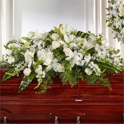 Abundance Casket Spray –  Discountflowershop.com, Tontitown AR