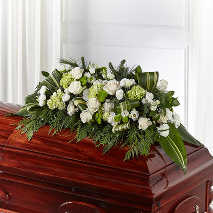 Hopeful Gesture Casket Spray –  Discountflowershop.com, Tontitown AR