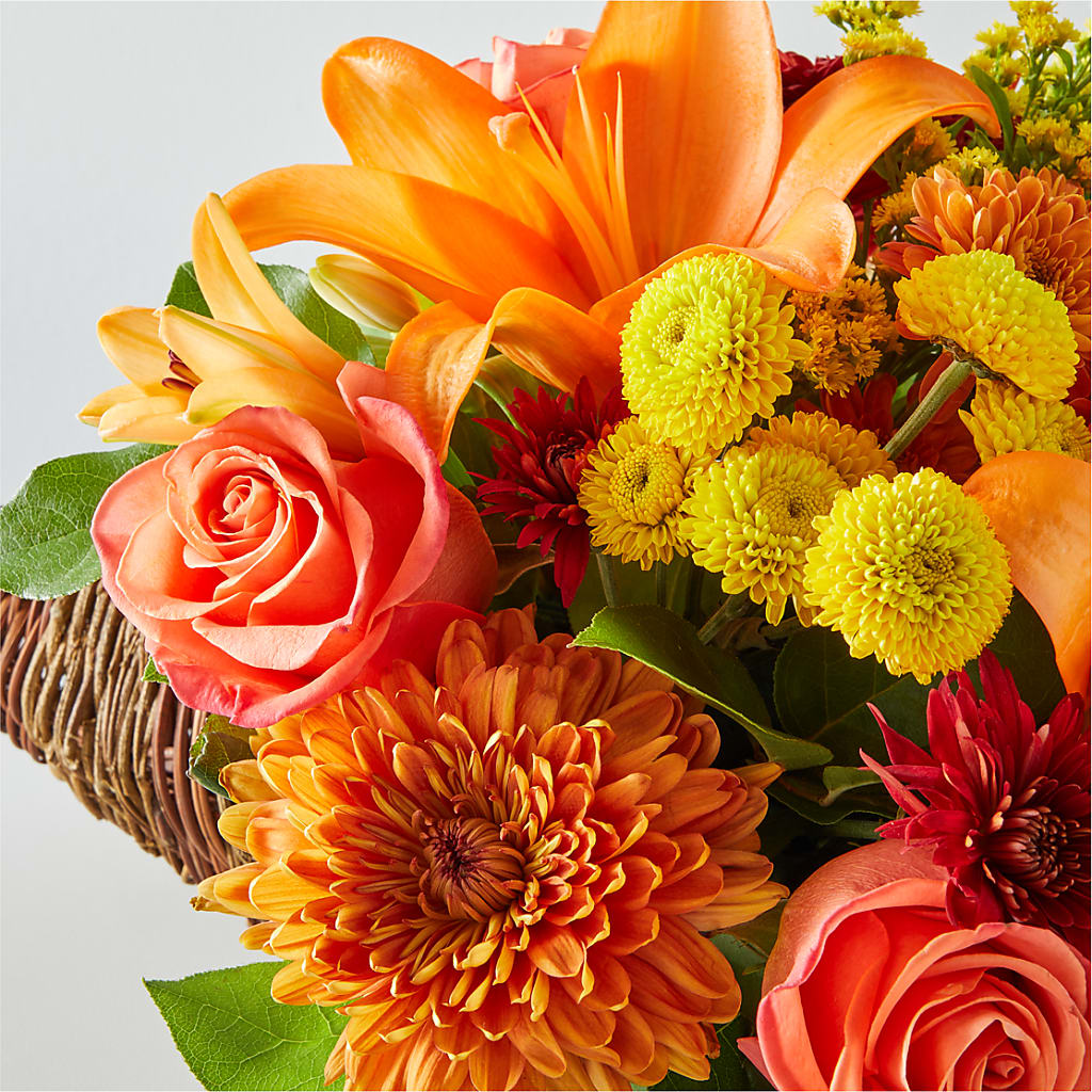 Bouquet of Blessings Cornucopia –  Discountflowershop.com, Tontitown AR
