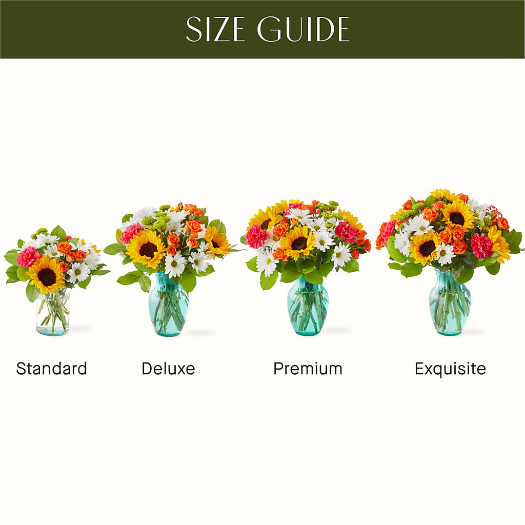 Sun-drenched Blooms Bouquet –  Discountflowershop.com, Tontitown AR
