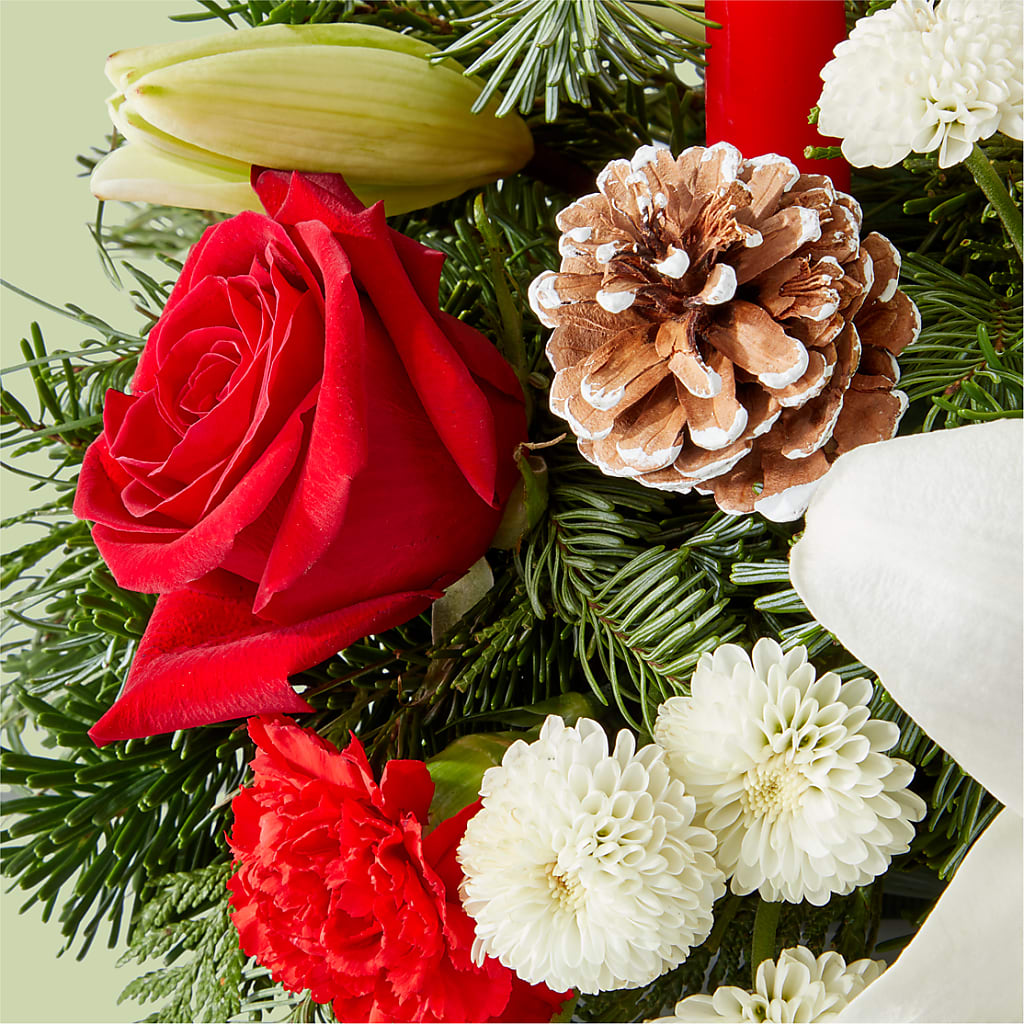 Seasonal Festivities Centerpiece –  Discountflowershop.com, Tontitown AR